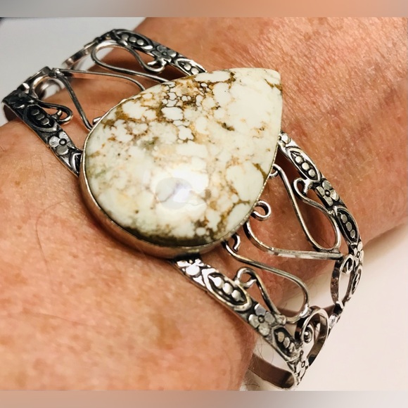 wild-horses-cuff-bracelet-  Wild Horses 925 Sterling Silver Cuff Bracelet